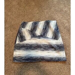 JGA Los Angeles Miniskirt – Blue & White, Size Large (Fits Like Small)